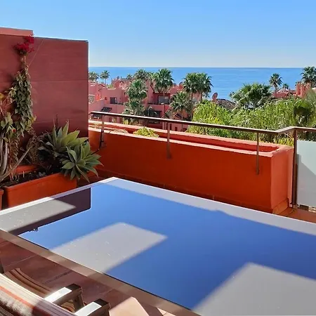 Atico De Lujo Con Hermosas Vistas, Salinas, Lägenhet Estepona
